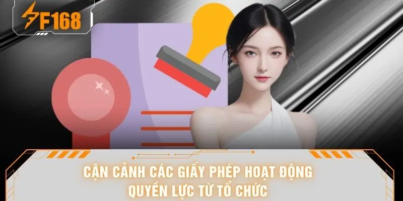 Cận cảnh các giấy phép hoạt động quyền lực từ tổ chức